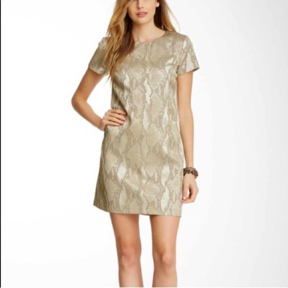 French Connection Silver Dress NWT